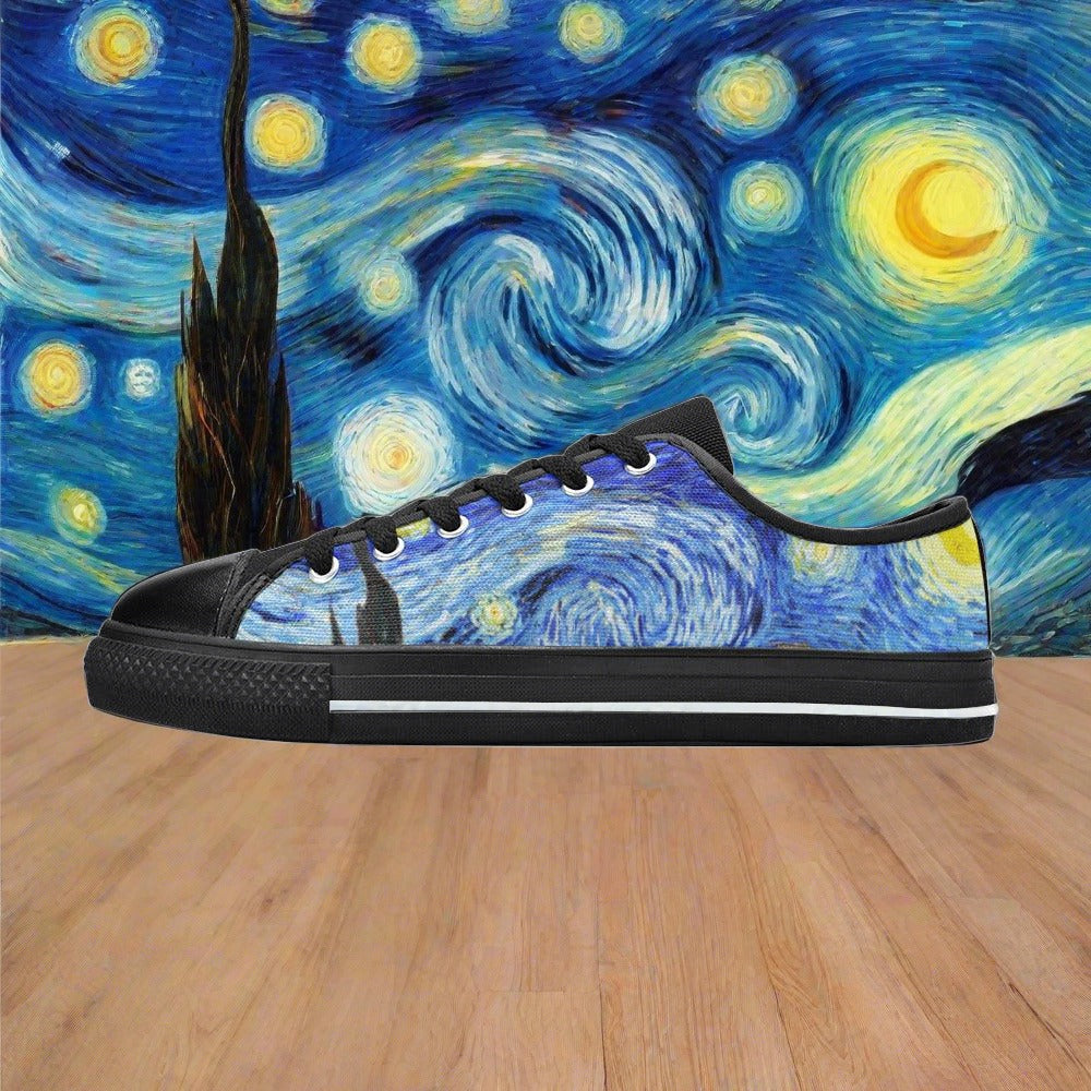 Mermaid Green Emerald Wearable WOMEN Bold Art - Freaky Shoes | Custom Art Sneakers