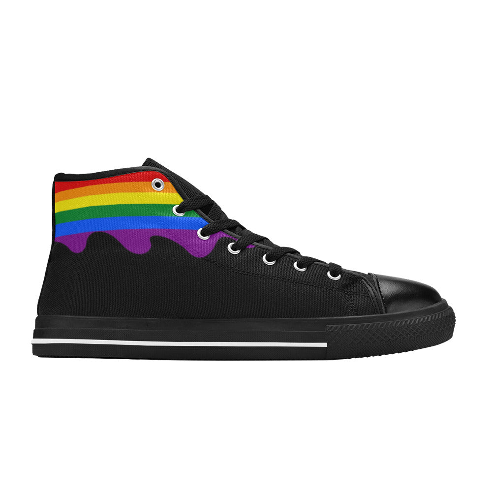 WOMEN'S Flag 4 Pride LGBT High Top Canvas Shoes