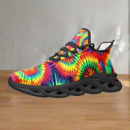 Butterfly Rainbow Pastel Soft Unique Bold Art - Freaky Shoes | Custom Art Sneakers