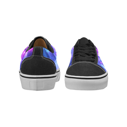 MEN'S Galaxy Art Out Space Low Top Skateboarding Cottagecore Custom Shoes