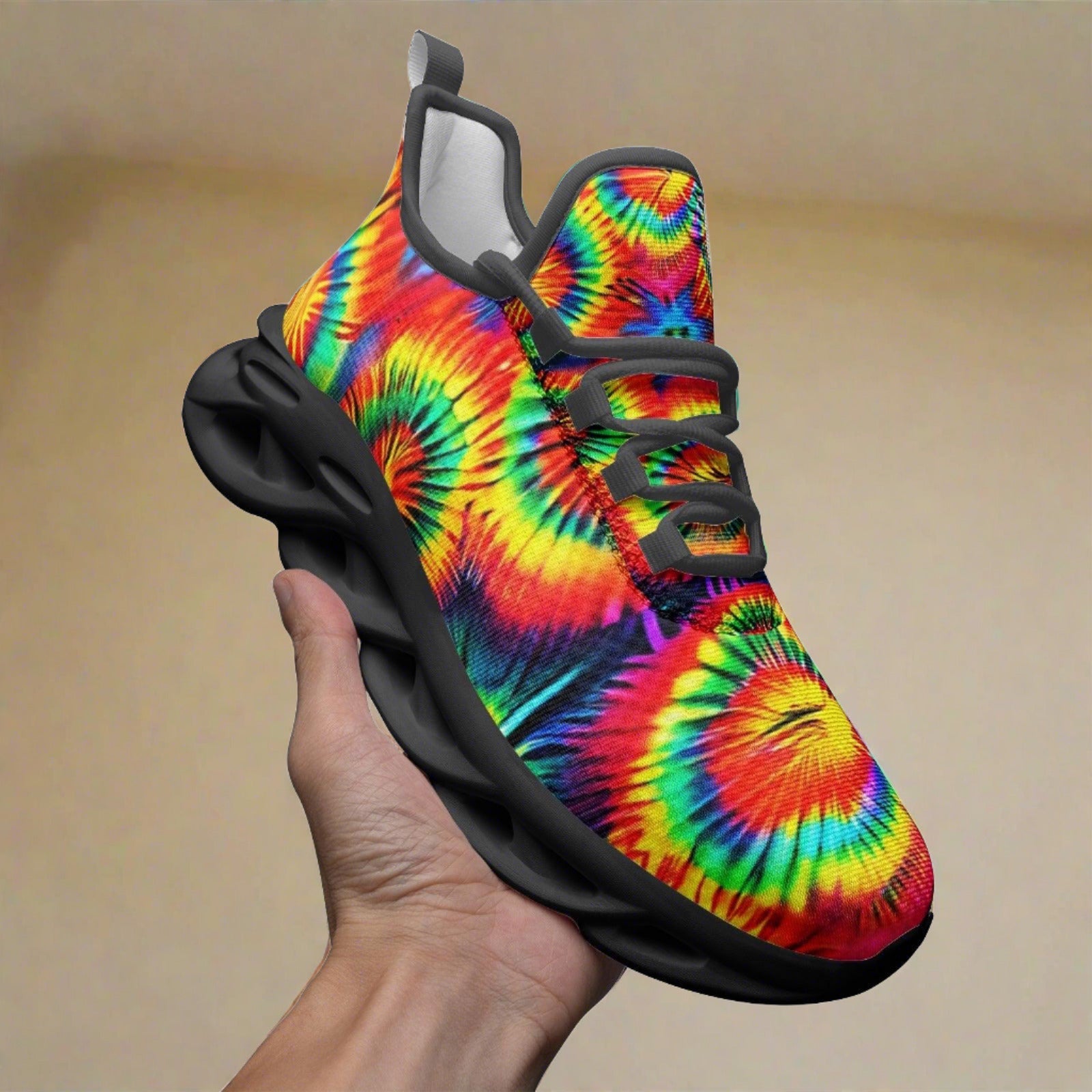Butterfly Rainbow Pastel Soft Unique Bold Art - Freaky Shoes | Custom Art Sneakers