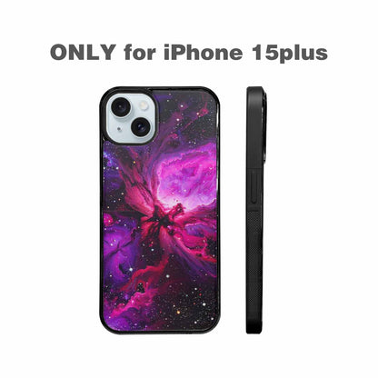 iPhone 15 Plus Case — Galaxy Nebula Galaxy Nebula Burs, Personalized Phone Case