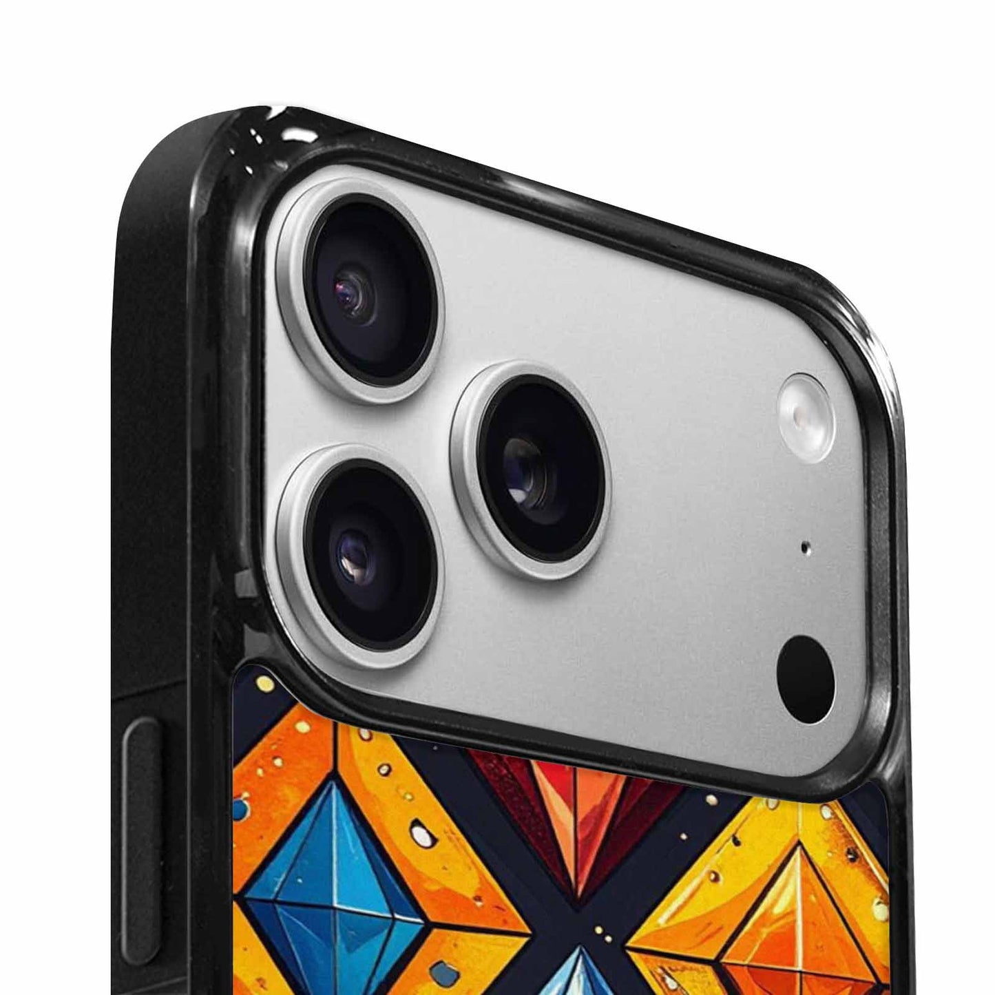 iPhone 17 Pro Case — Vintage Summer Diamond Retro Vintage, Customized Protective Case
