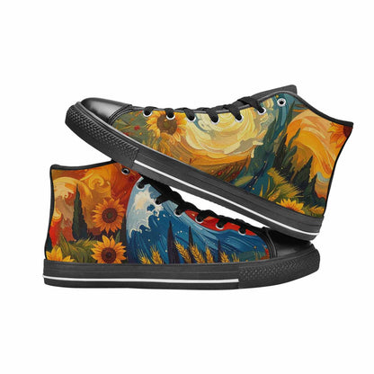 MEN'S Blend All Versions High Top Canvas Dreamcore Sneakers