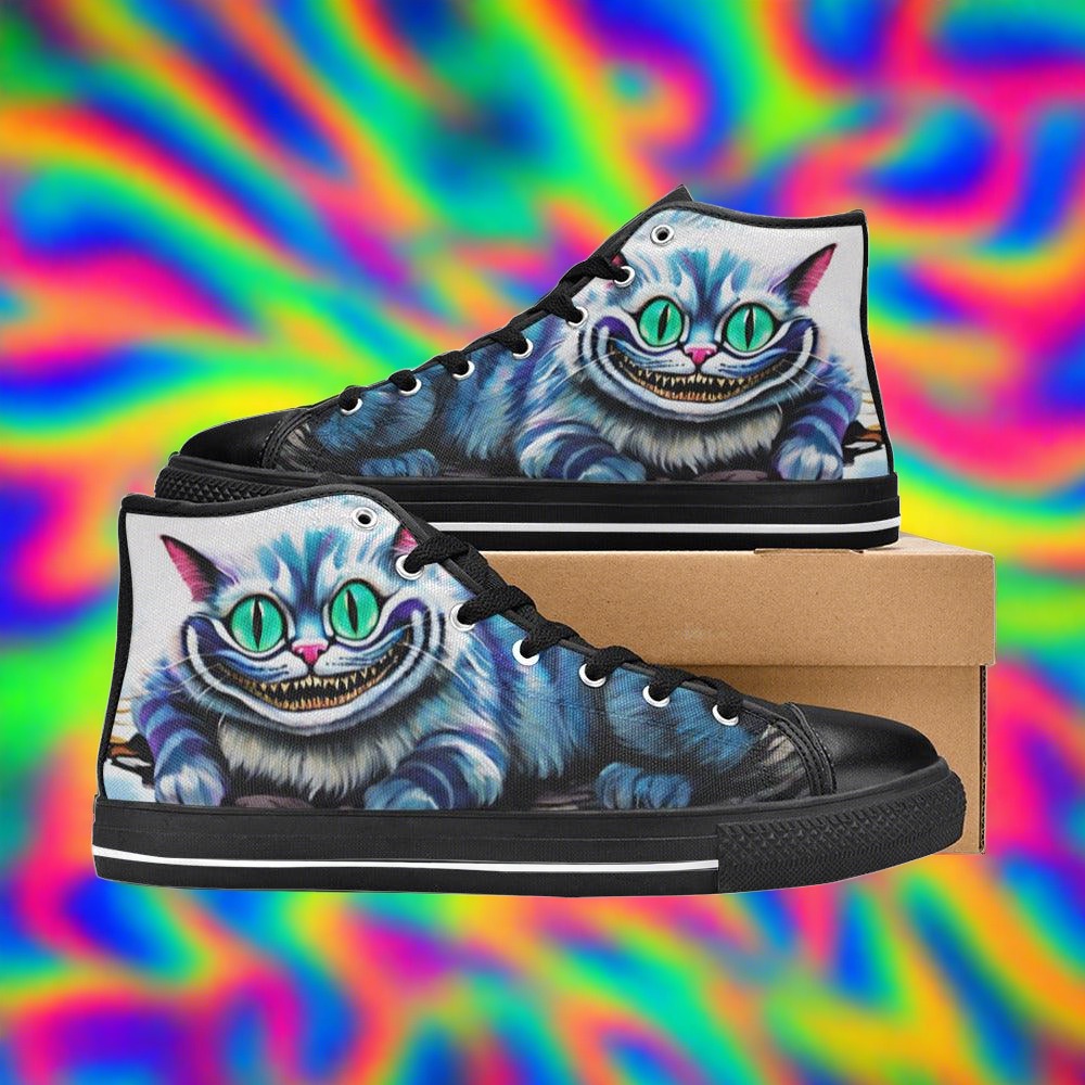 Phoenix Red Gold Vivid Bold Art - Freaky Shoes