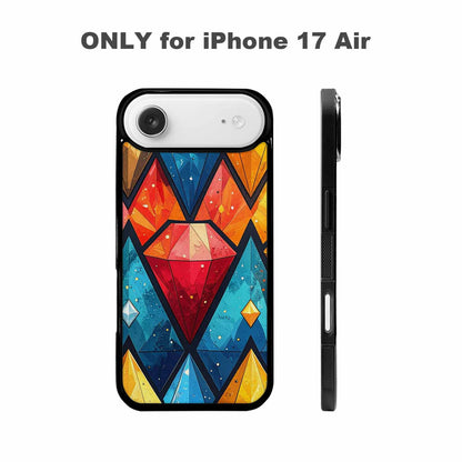 iPhone 17 Air Case — Vintage Summer Diamond Retro Vintage, Personalized Phone Case