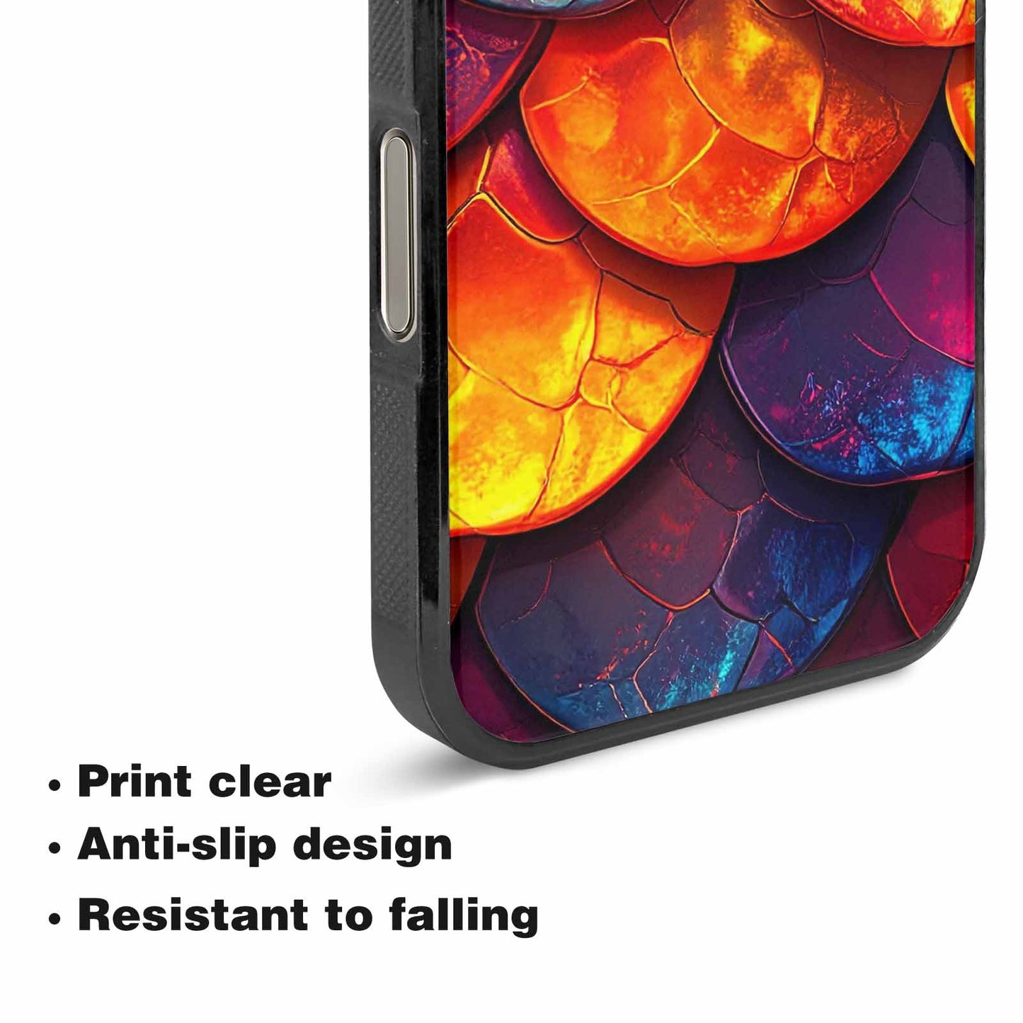 iPhone 16 Pro Case — Dark Snake Print Custom, Personalized Phone Case