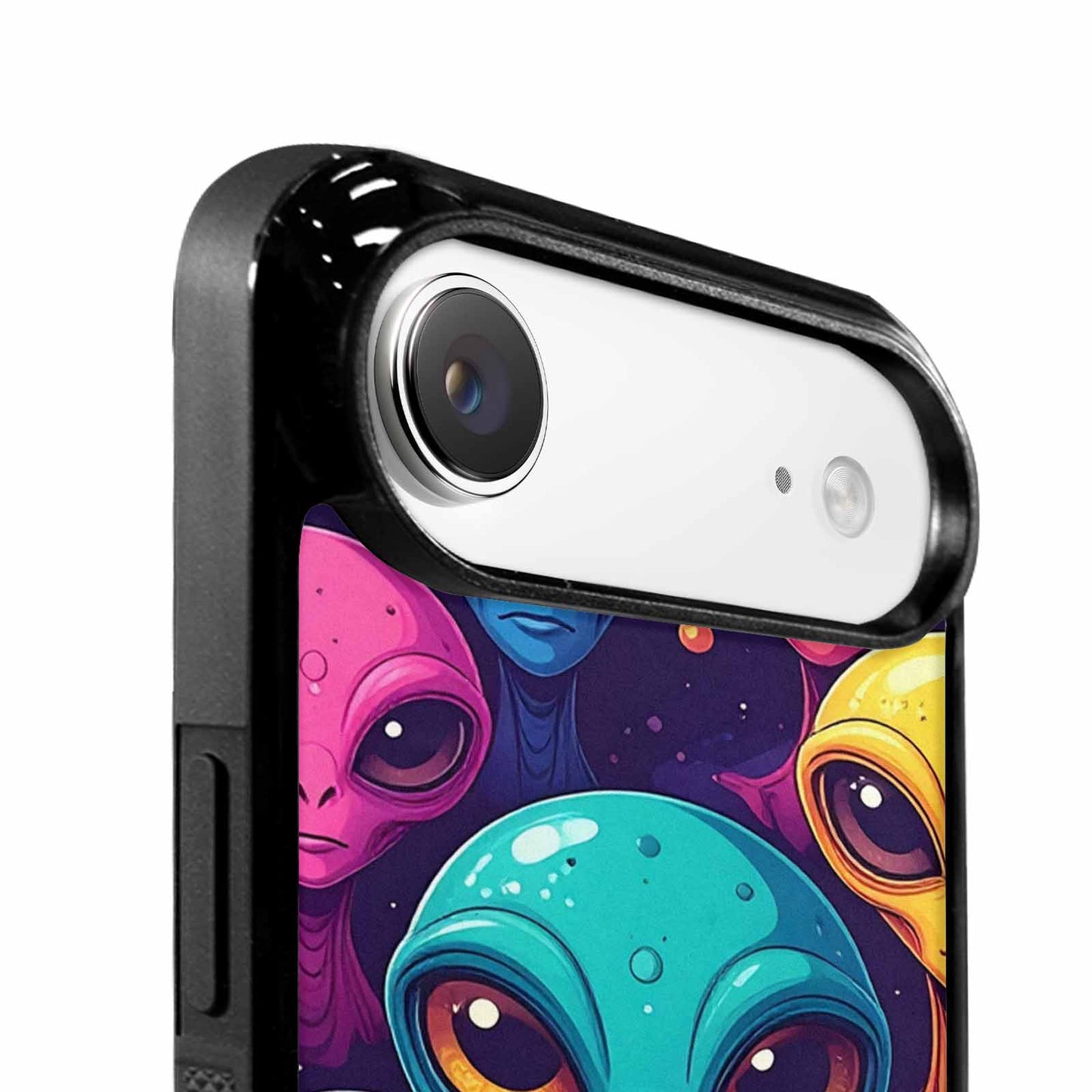 iPhone 17 Air Case — Alien Ufo Cartoon Art Pattern Alien, Personalized Phone Case