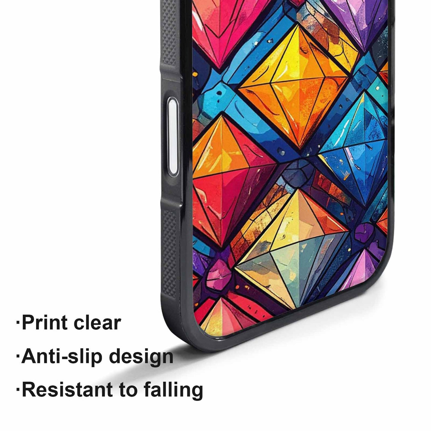 iPhone 17 Pro Case — Vintage Summer Diamond Retro Vintage, Unique Phone Case Design