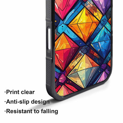 iPhone 17 Pro Case — Vintage Summer Diamond Retro Vintage, Unique Phone Case Design