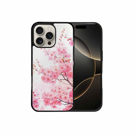 iPhone 16 Pro Max Case — Cherry Blossom Branch Cherry Blo Bir, Custom Designed Case Cover