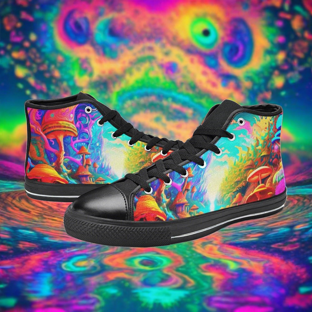 Wolf Jewel Rich Wearable Bold Art - Freaky Shoes