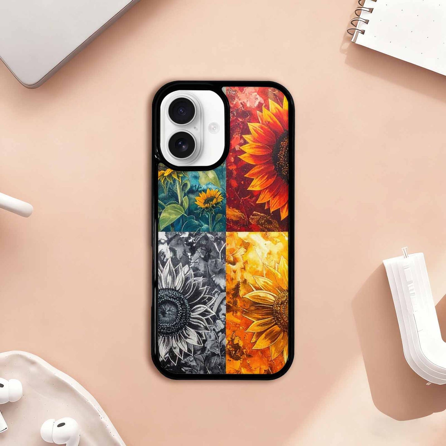 iPhone 17 Case — Blend Melt Them Together Floral, Customized Protective Case