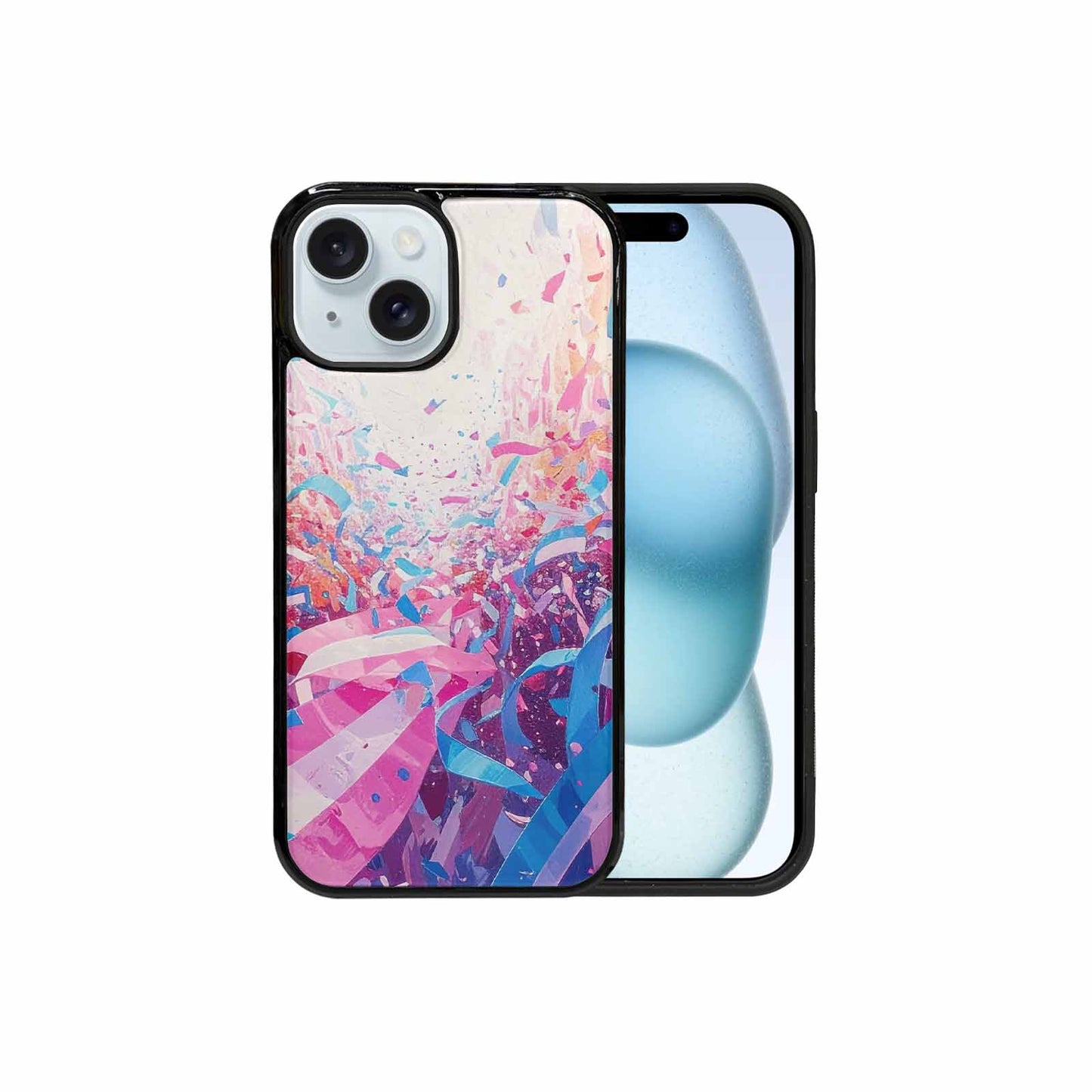 iPhone 15 Case — Transgender Pride Flag Trans Pride Flag, Custom Print Case Cover