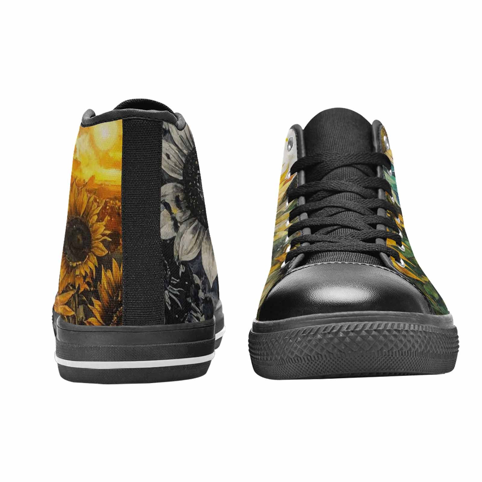MEN'S Blend Melt Them High Top Canvas Neon Fantasy Shoes