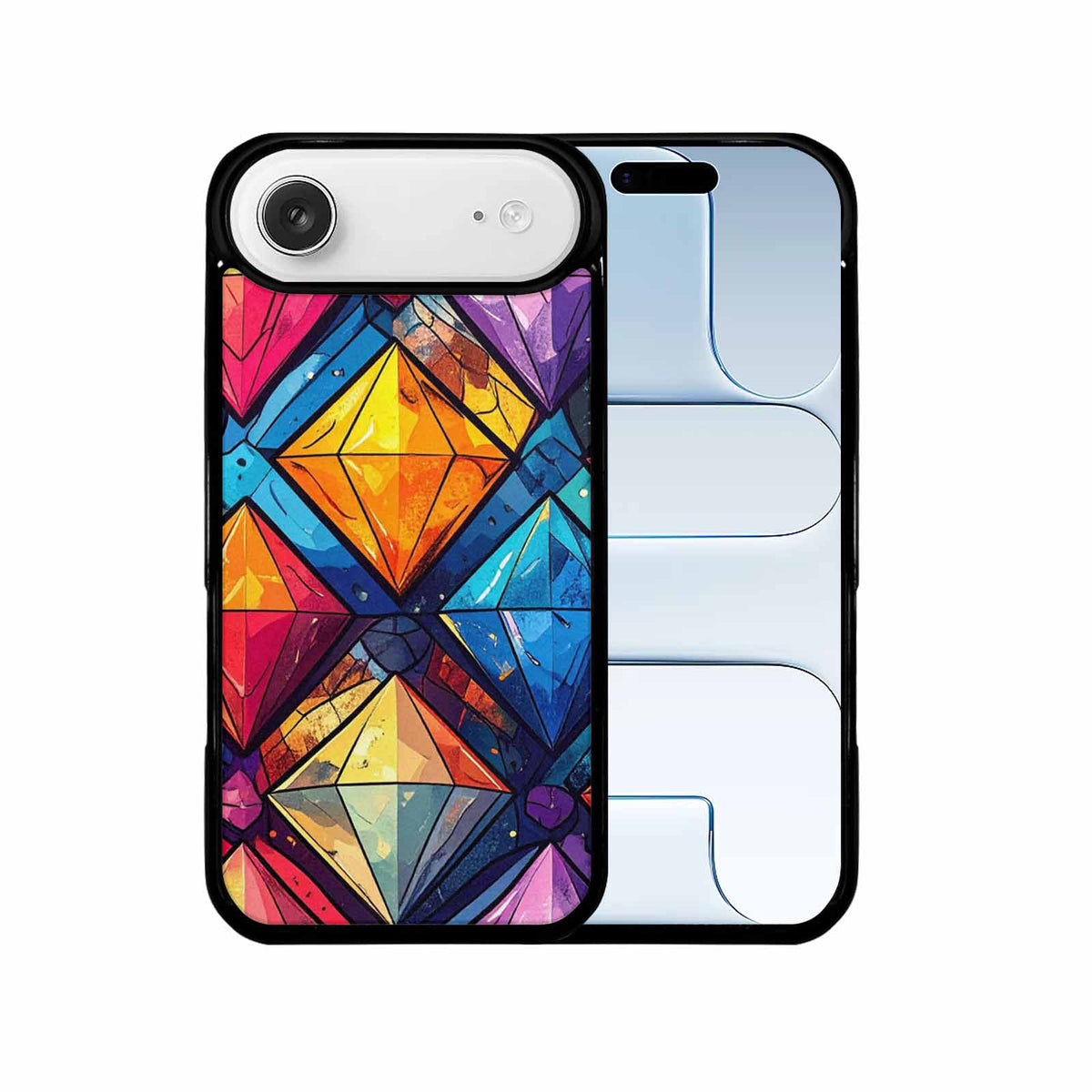iPhone 17 Air Case — Vintage Summer Diamond Retro Vintage, Unique Phone Case Design
