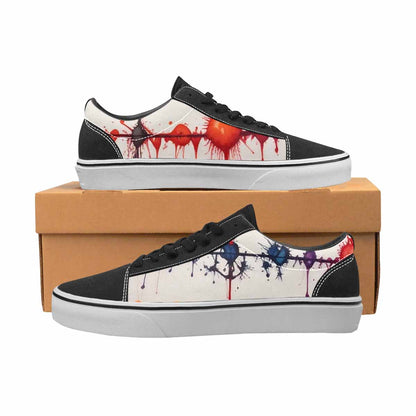 WOMEN'S Tie Lace-Up Canvas Y2K Custom Shoes