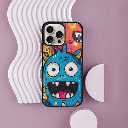 iPhone 16 Pro Max Case — Goofy Cartoon Monster, Original Design Phone Case