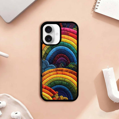 iPhone 17 Case — Vivid Camo Rainbow Camo, Unique Phone Case Design