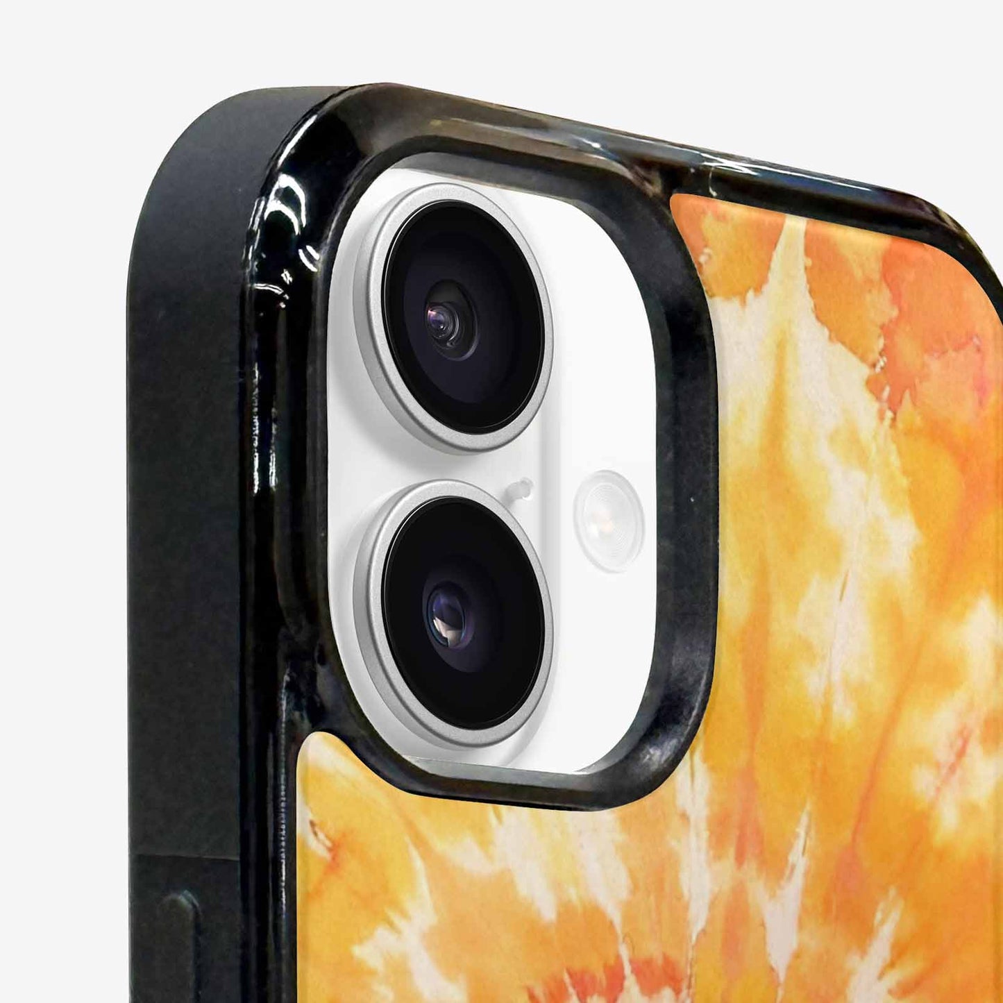 iPhone 16 Case — Ombre Tie Dye Warm, Custom Phone Case