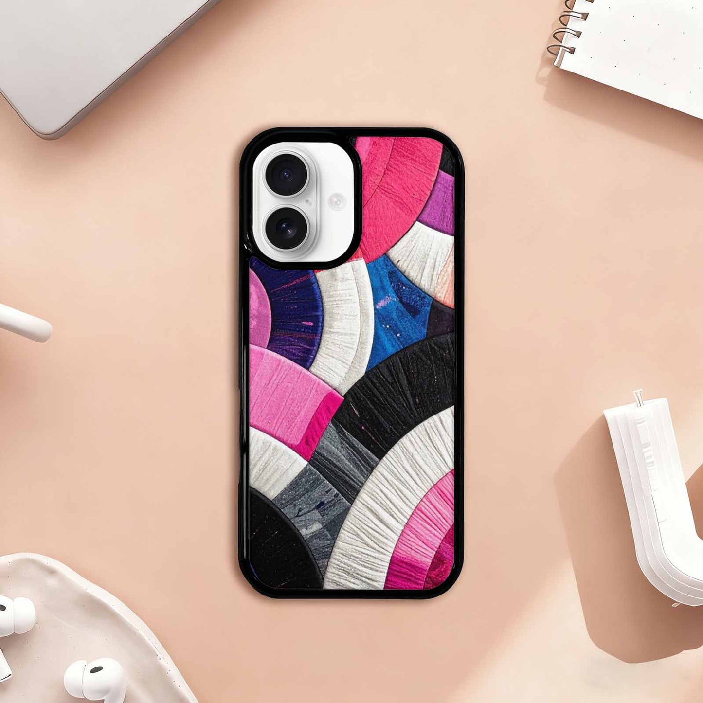 iPhone 17 Case — Vivid Camo Genderfluid Camo, Custom Phone Case
