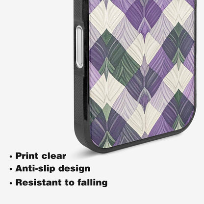 iPhone 16 Plus Case — Genderqueer Flag Color Theme Small Rainbow, Custom Art Phone Cover