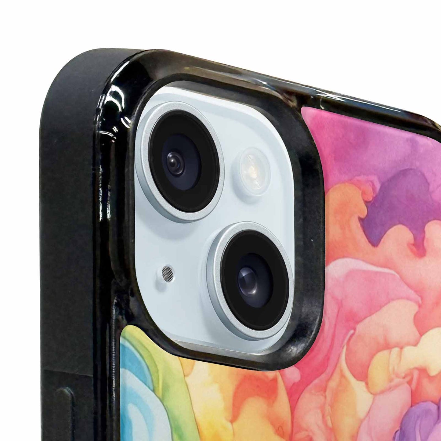 iPhone 15 Plus Case — Tie Dye Swirls Tie Dye Swirls, Custom Printed Phone Case