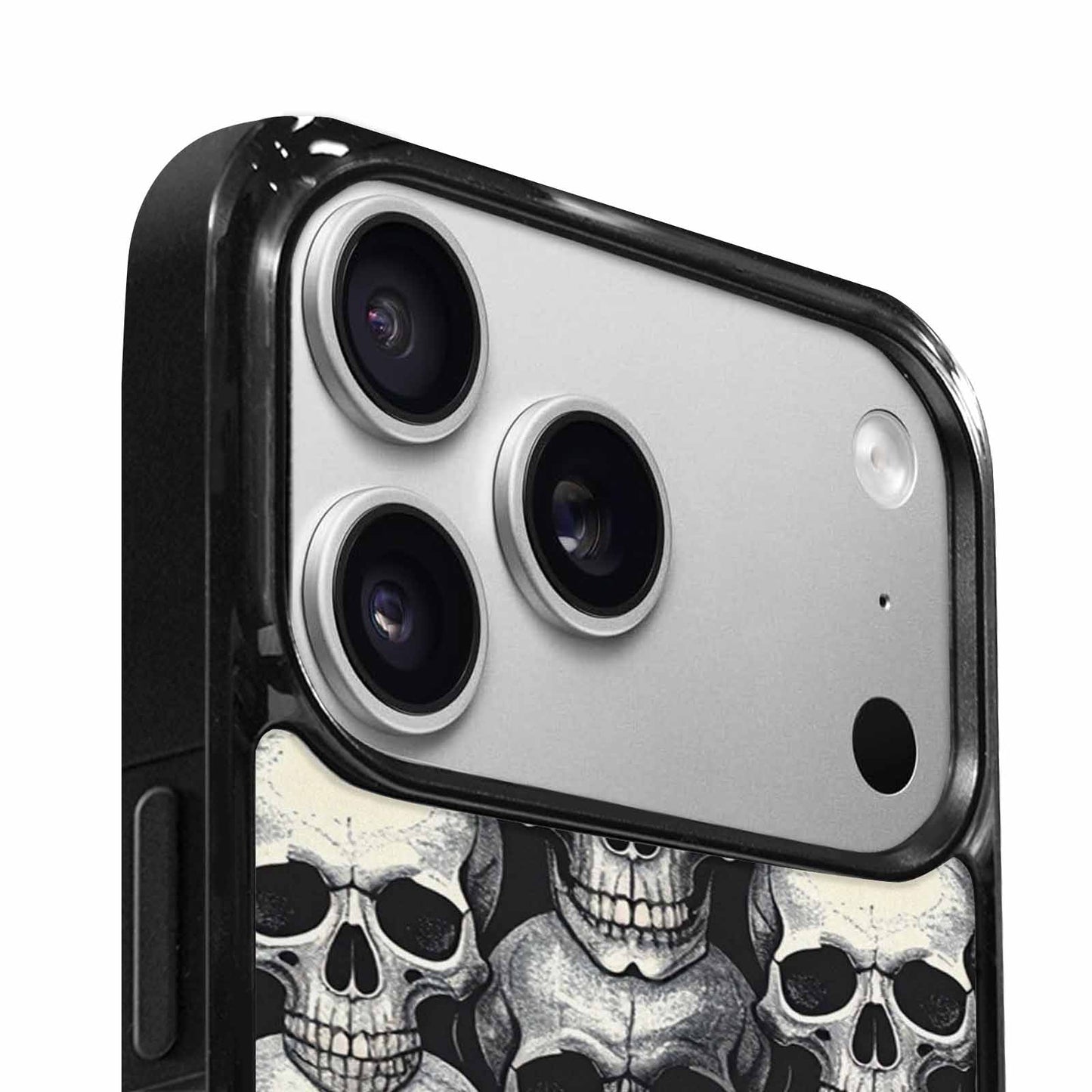 iPhone 17 Pro Case — Skull Dark Art Gothic Print Gothic, Customized Protective Case