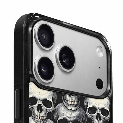 iPhone 17 Pro Case — Skull Dark Art Gothic Print Gothic, Customized Protective Case