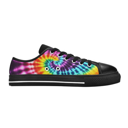 MEN'S Cc Tie Dye Art Canvas Dreamcore Custom Sneakers