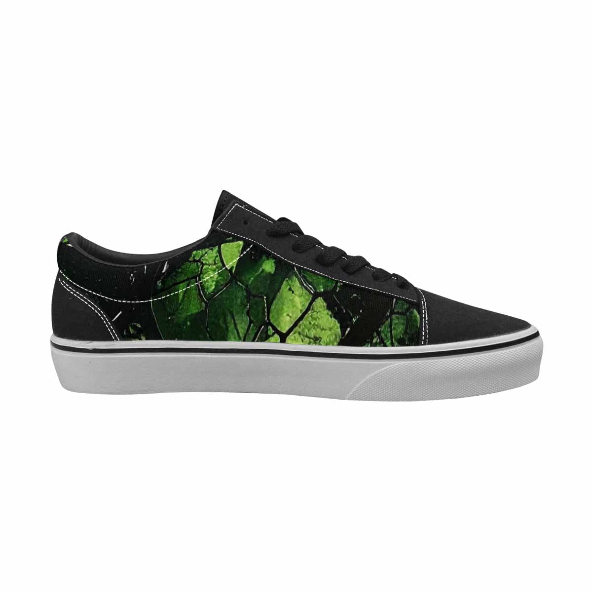 WOMEN'S Reptile Scale Lace-Up Canvas Grunge Shoes