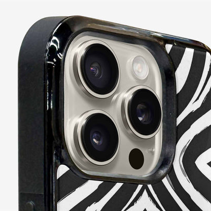 iPhone 16 Pro Case — Classic Zebra Print Custom, Custom Designed Case Cover