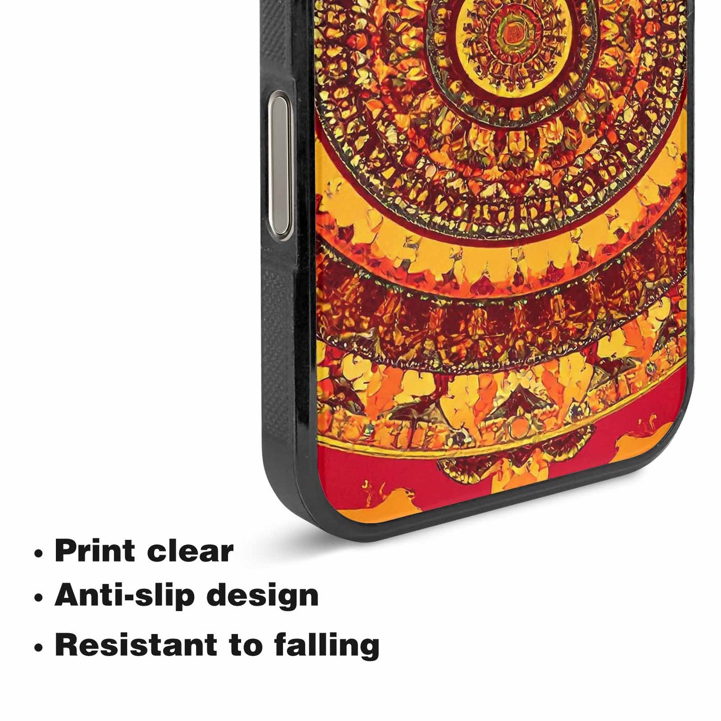iPhone 16 Pro Max Case — Mandala Lions Custom, Customized Protective Case