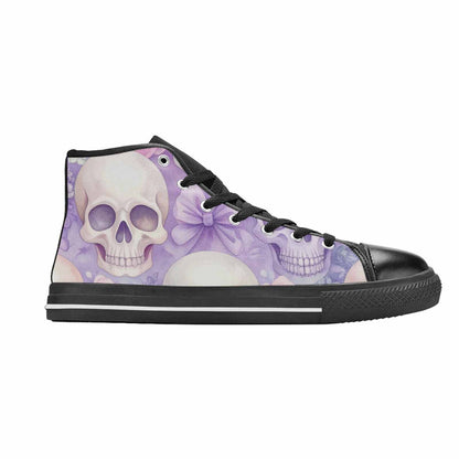 MEN'S Skulls - Pastel High Top Canvas Y2K Sneakers