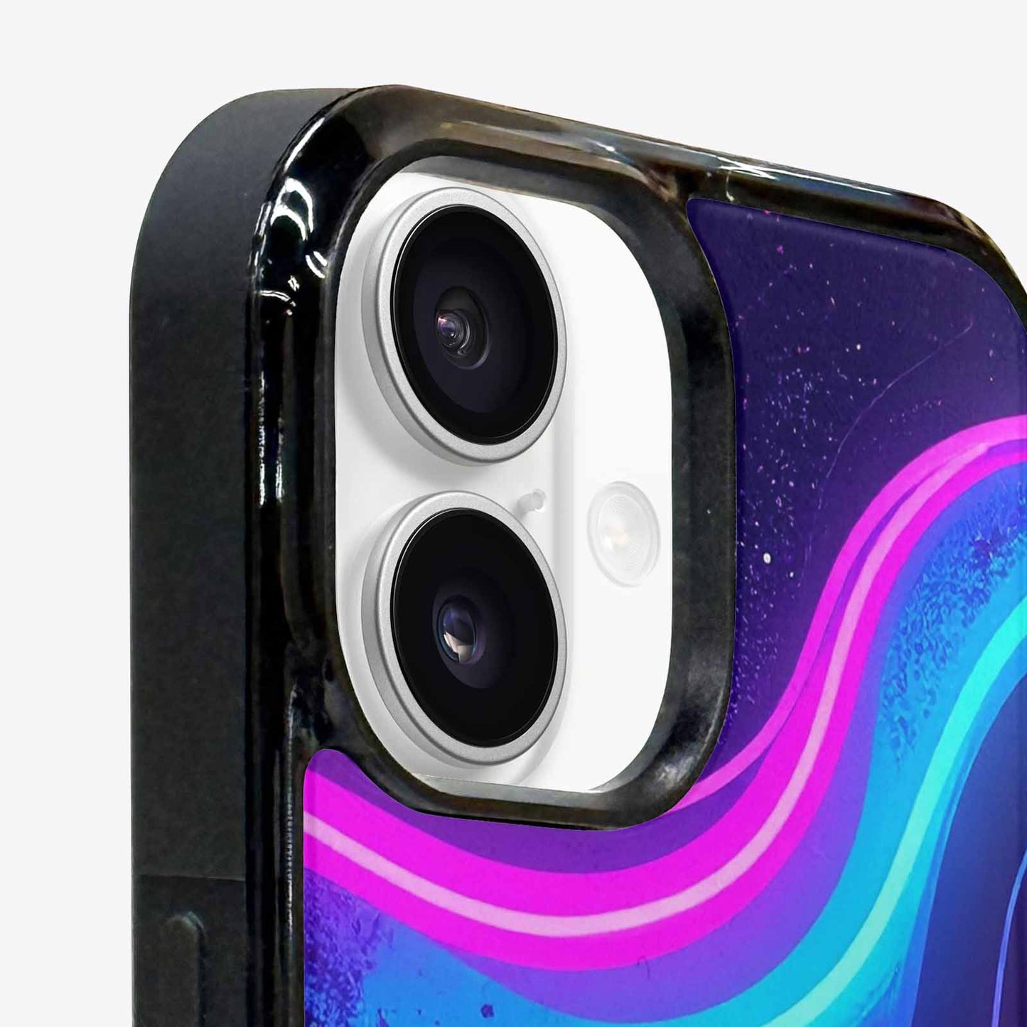iPhone 16 Case — 80s Neon Cartoon Custom, Original Design Phone Case