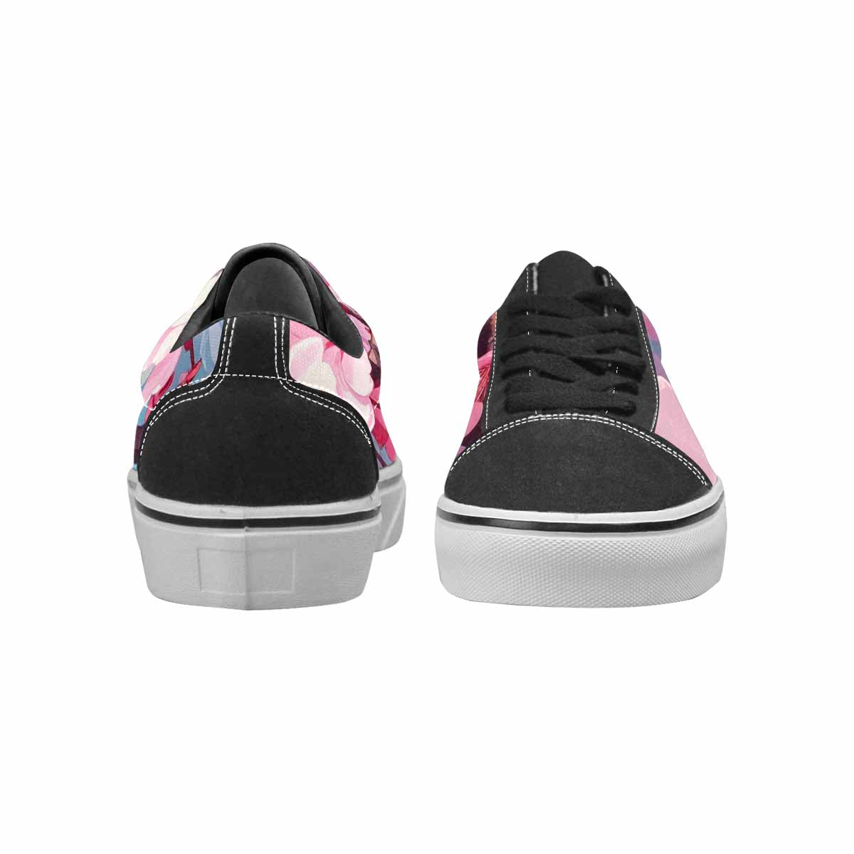 WOMEN'S Cherry Blossom Branch Lace-Up Canvas Dreamlike Shoes
