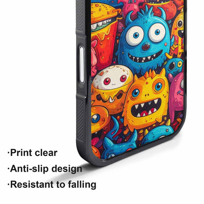 iPhone 17 Pro Max Case — Small Cartoon Monster Character Cartoon Cute, Custom Phone Case