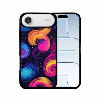iPhone 17 Air Case — Rose Galaxy Art Seamless Pattern Galaxy, Custom Art Phone Cover