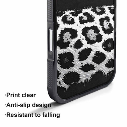 iPhone 17 Pro Max Case — Leopard Print Black And Animal Print, Custom Phone Case