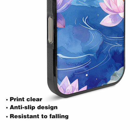 iPhone 16 Pro Max Case — Monet Water Lilies Painting Pattern, Original Design Phone Case