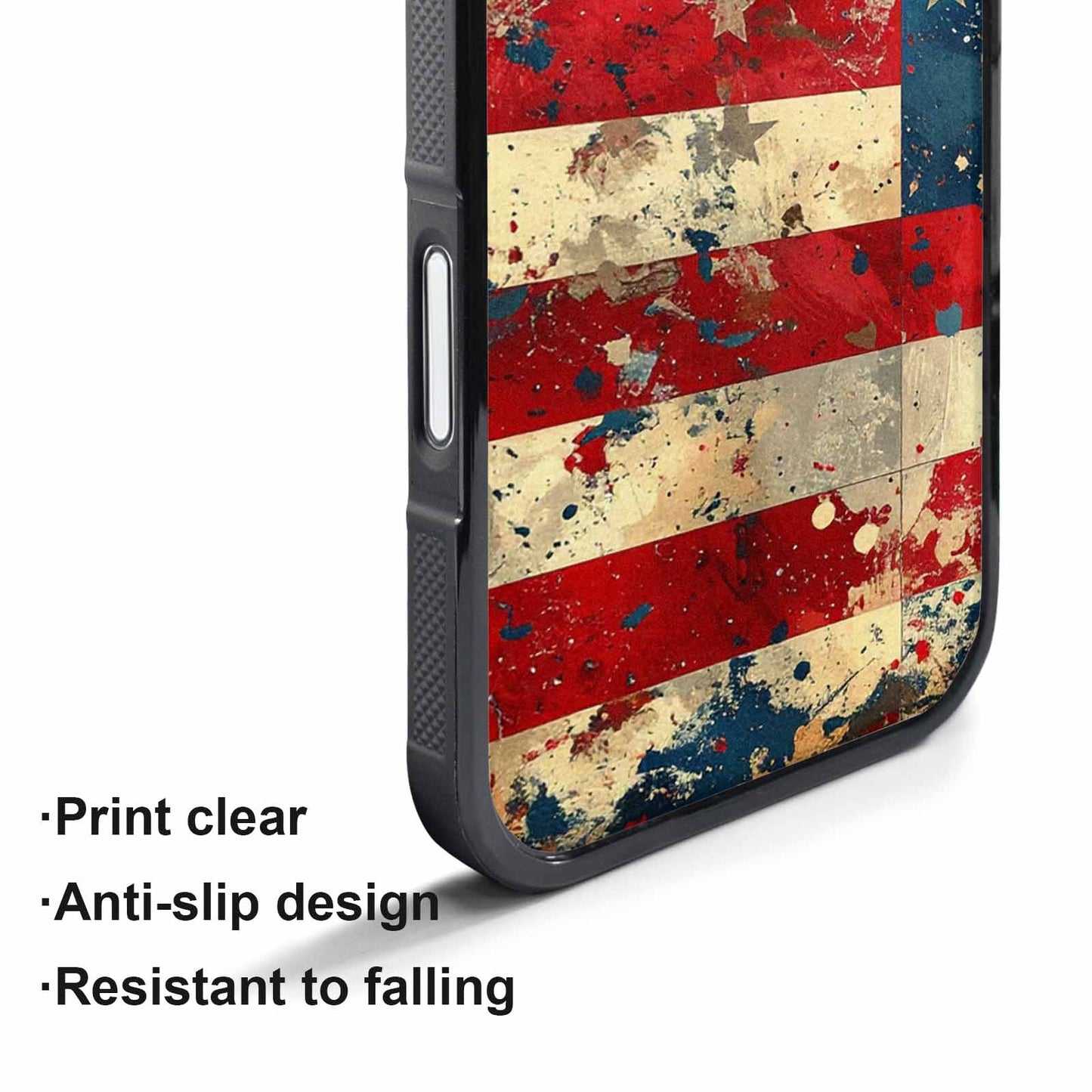 iPhone 17 Air Case — Small American Flag Stars And Galaxy, Custom Print Case Cover