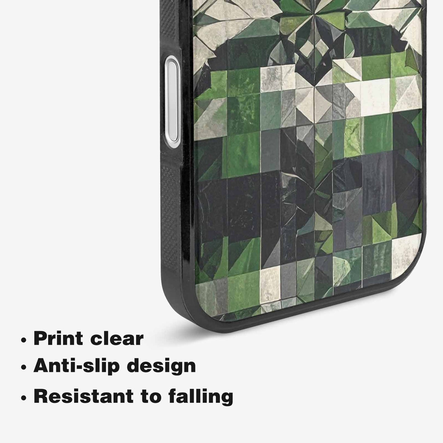 iPhone 16 Plus Case — Aromantic Flag Color Theme Small Rainbow, Unique Phone Case Design