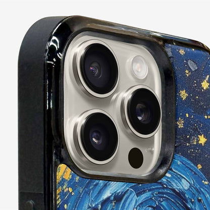 iPhone 16 Pro Max Case — Starry Night Galaxy Custom Personalized Phone, Custom Print Case Cover