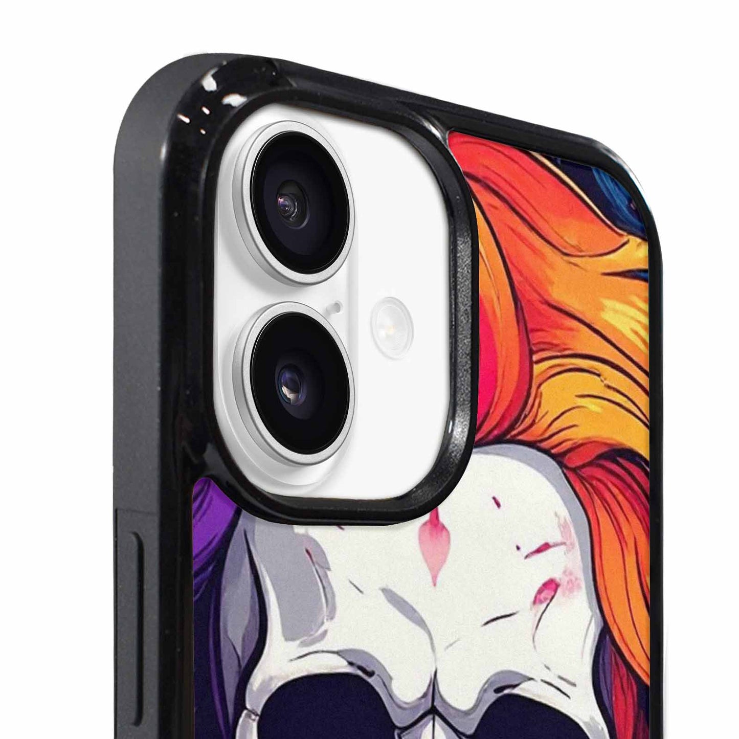 iPhone 17 Case — Pride Flag Skulls Seamless Gothic Skulls, Original Design Phone Case