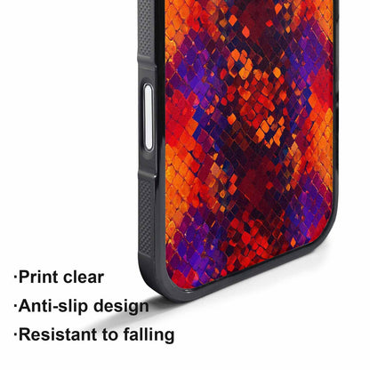 iPhone 17 Air Case — Snake Print Dark Seamless Pattern Animal, Personalized Phone Case