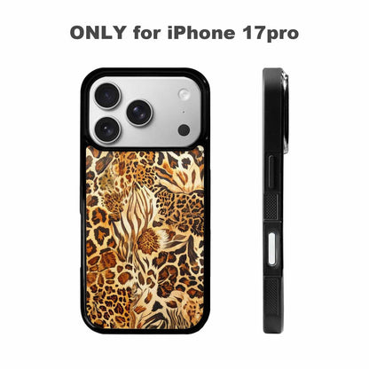 iPhone 17 Pro Case — Small Animal Print Pattern Randomly Animal, Personalized Phone Case