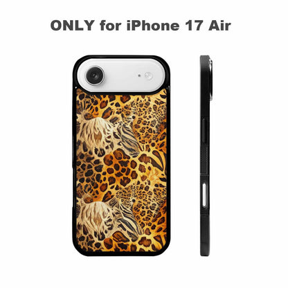 iPhone 17 Air Case — Small Animal Print Pattern Randomly Animal, Custom Art Phone Cover