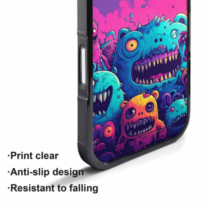 iPhone 17 Pro Case — Overlapping Endlessly No Empty Space Galaxy, Custom Made Phone Cover