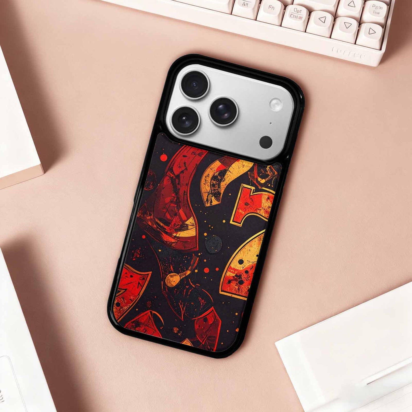 iPhone 17 Pro Case — Dice And Casino Pattern Seamless Original, Custom Designed Case Cover