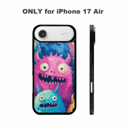 iPhone 17 Air Case — Seamless Repeating Pattern Of Overlapping Cartoon, Original Design Phone Case